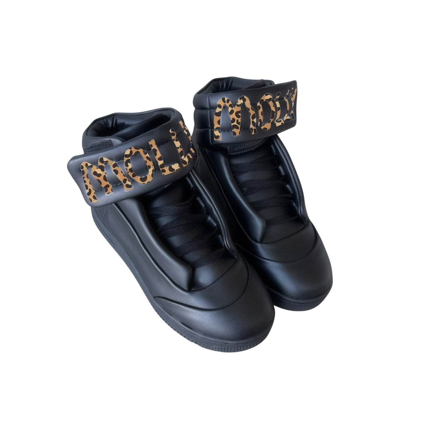 MOLLY MARG 1’S (BLACK/CHEETAH)