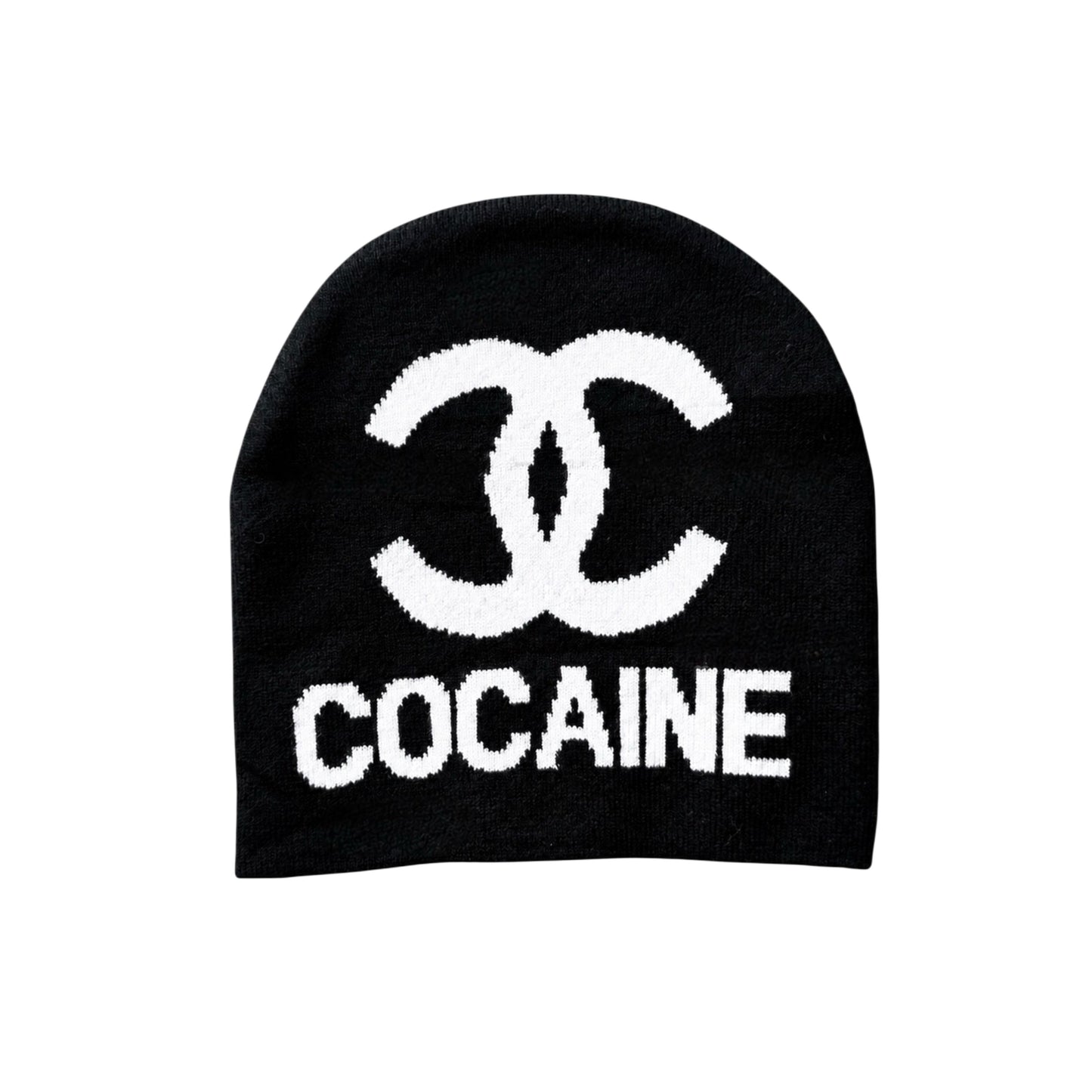 COCO BEANIE (BLACK/WHITE)