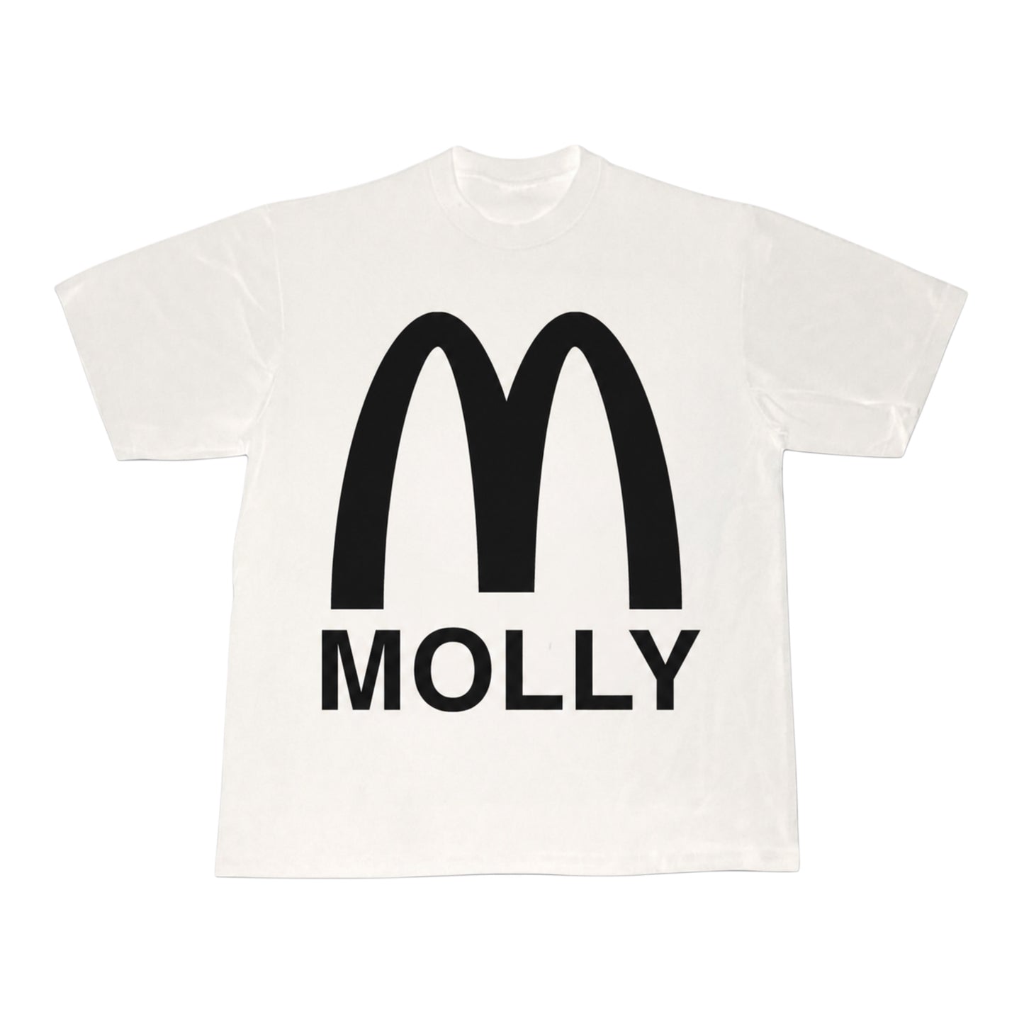 MOLLY TEE (WHITE/BLACK)