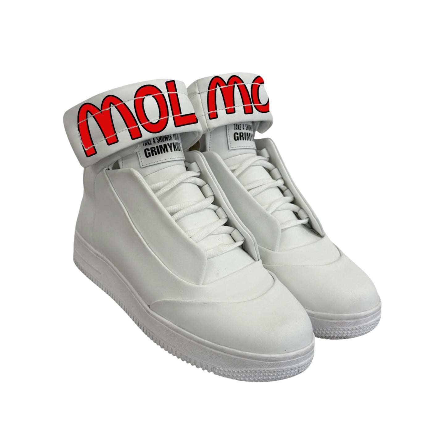 MOLLY MARG 1’S (WHITE/RED)