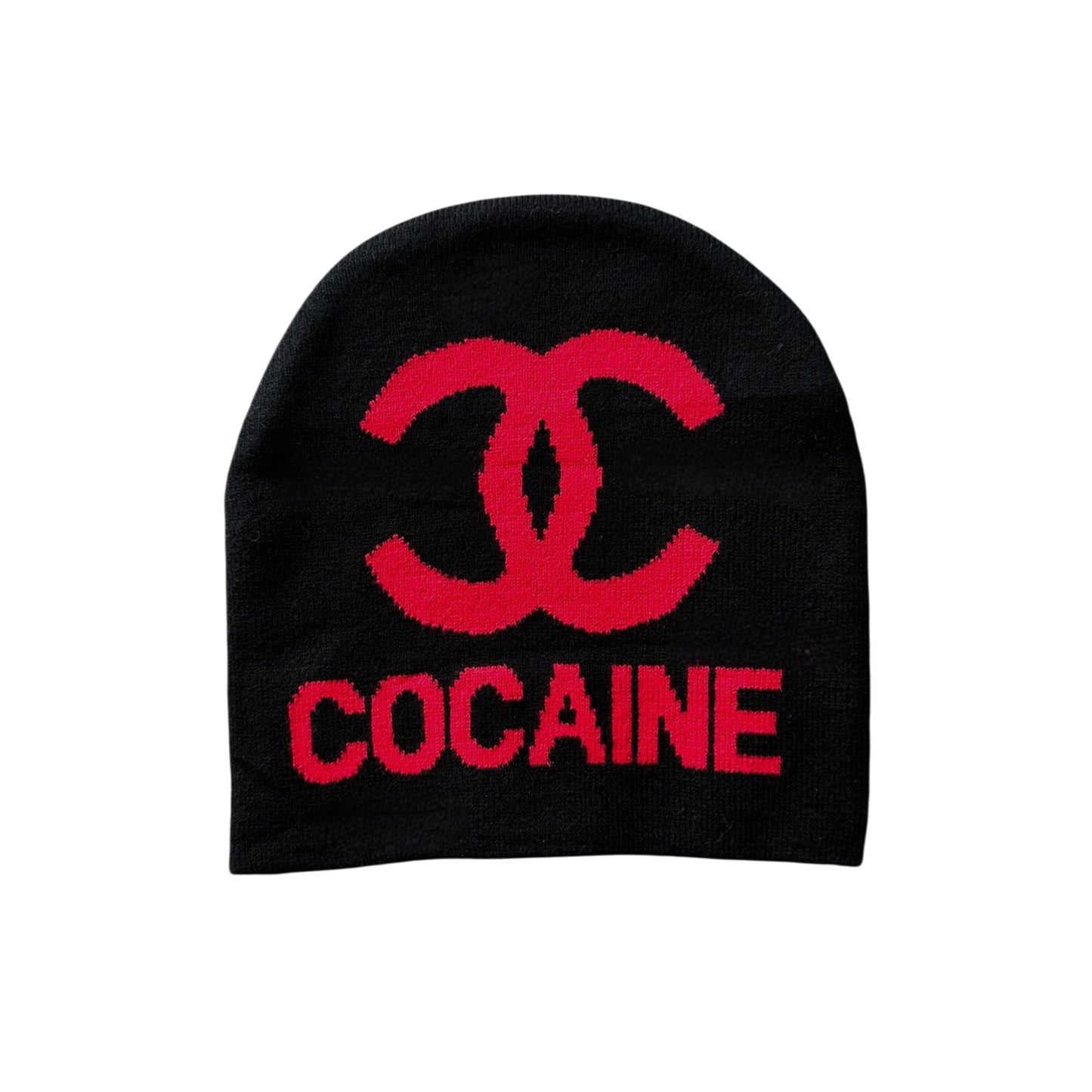 COCO BEANIE (BLACK/RED)