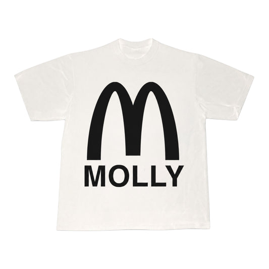 MOLLY TEE (WHITE/BLACK)